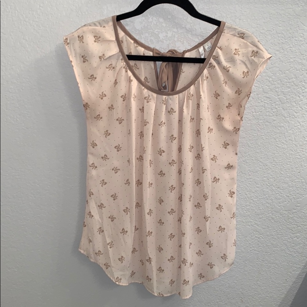 Lauren Conrad tie back top
